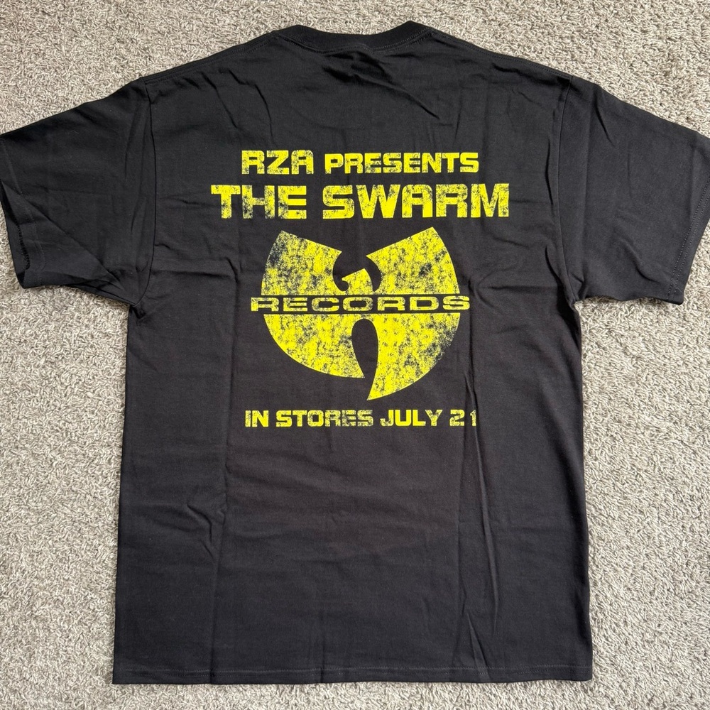 🔴Wu-Tang Shirt Size Large The Swarm Rza Presents Authentic WuTang Clan